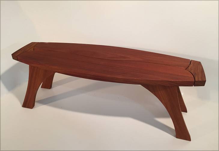 Mahogany Bench