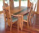 Dining Table with Float Back Chair